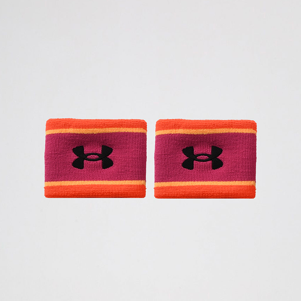 Muñequeras Under Armour Striped Performance Terry